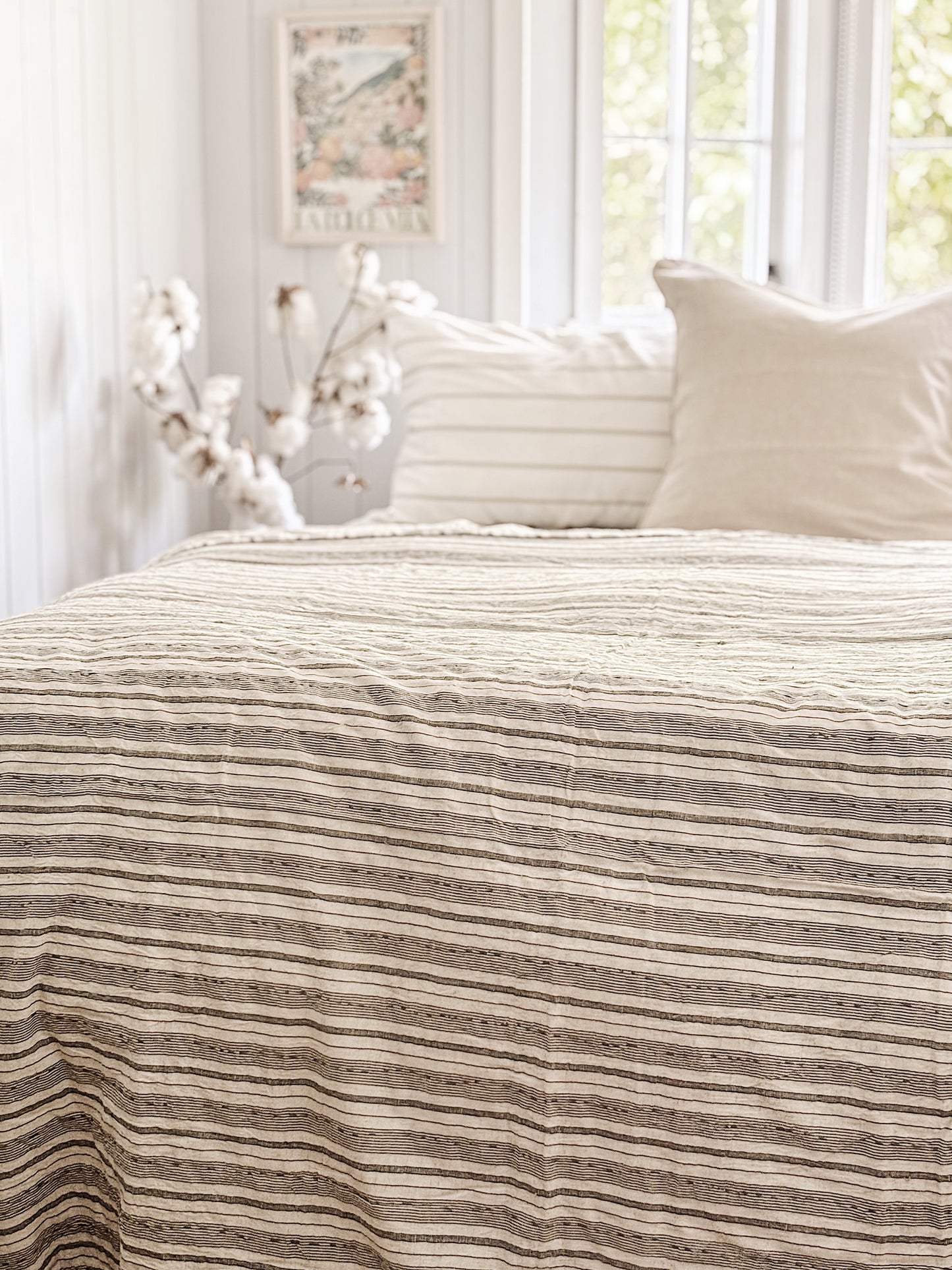 Sand Coastal Euro Cushion Cover (60x60cm)