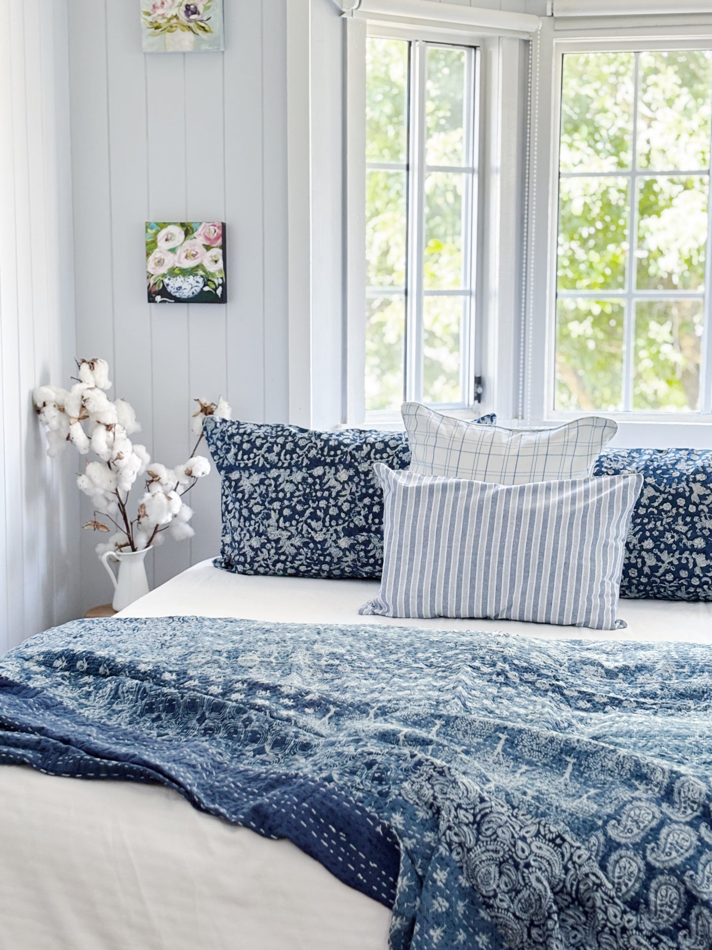 Cape Cod Lumbar Cushion Cover