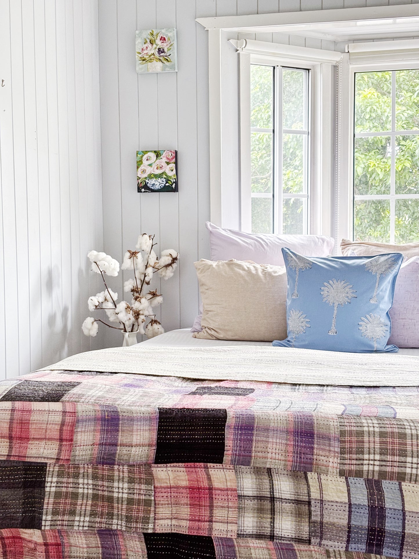 Southport Patchwork Kantha Quilt