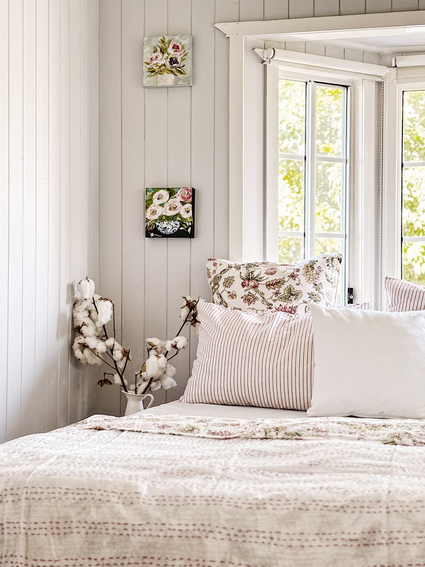 Jardin Des Plantes Kantha Quilt