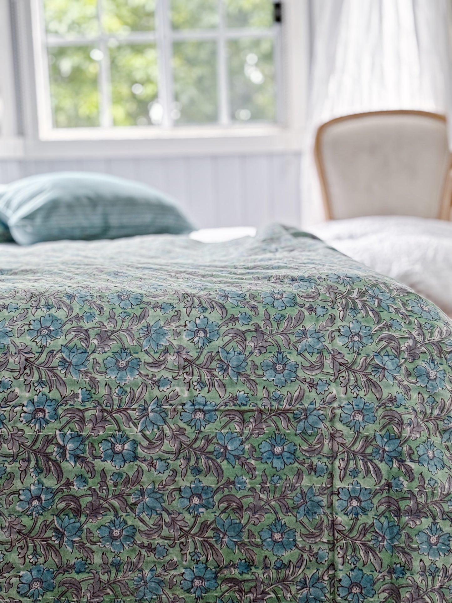 La Sunday Coastal Kantha Quilt