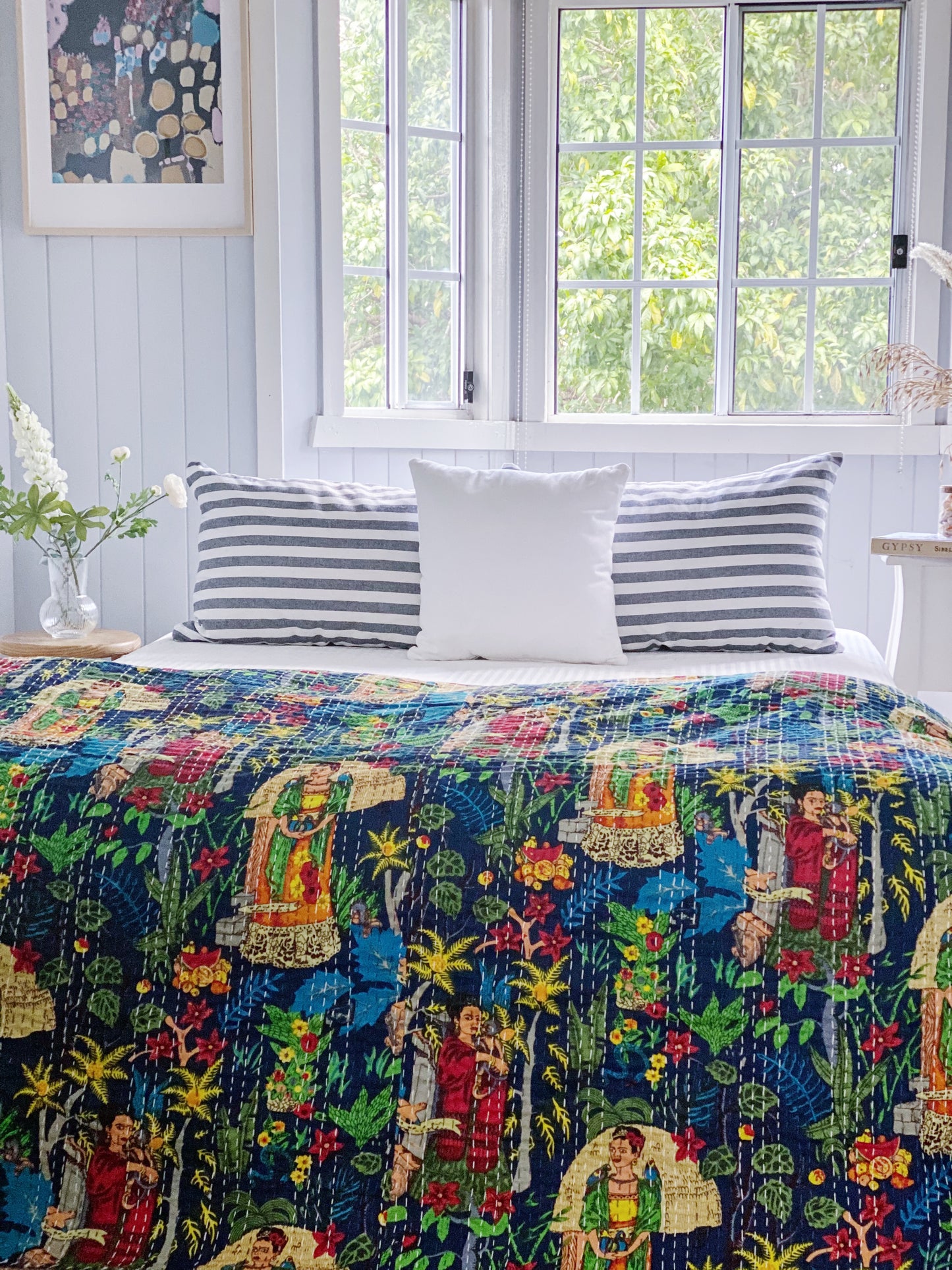 Graphite Bondi  Stripes Pillowcase