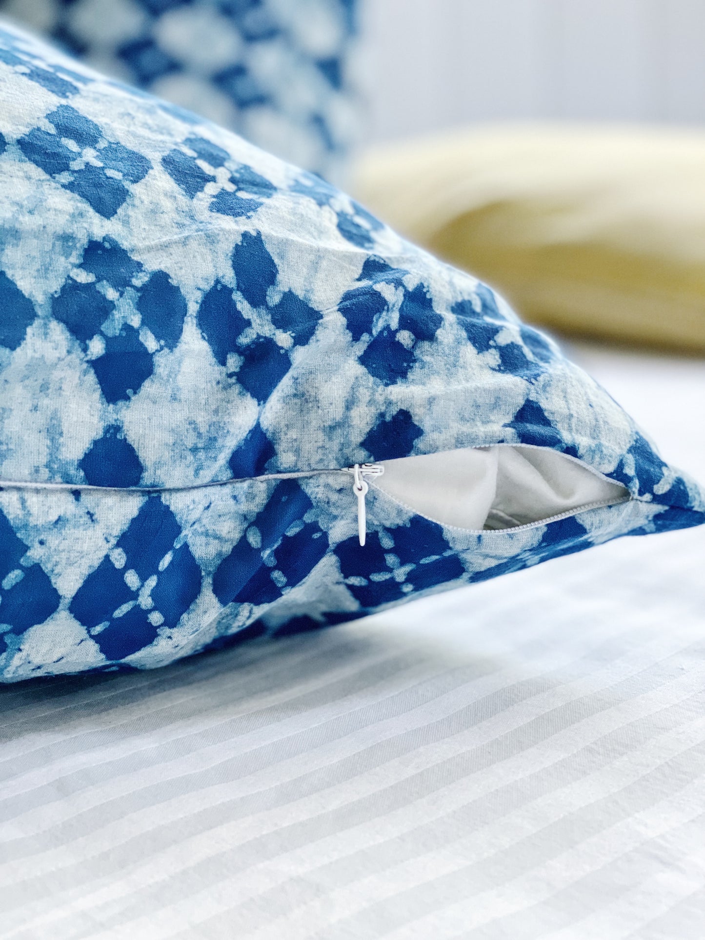 Blue Coastal Hamptons Pillowcase