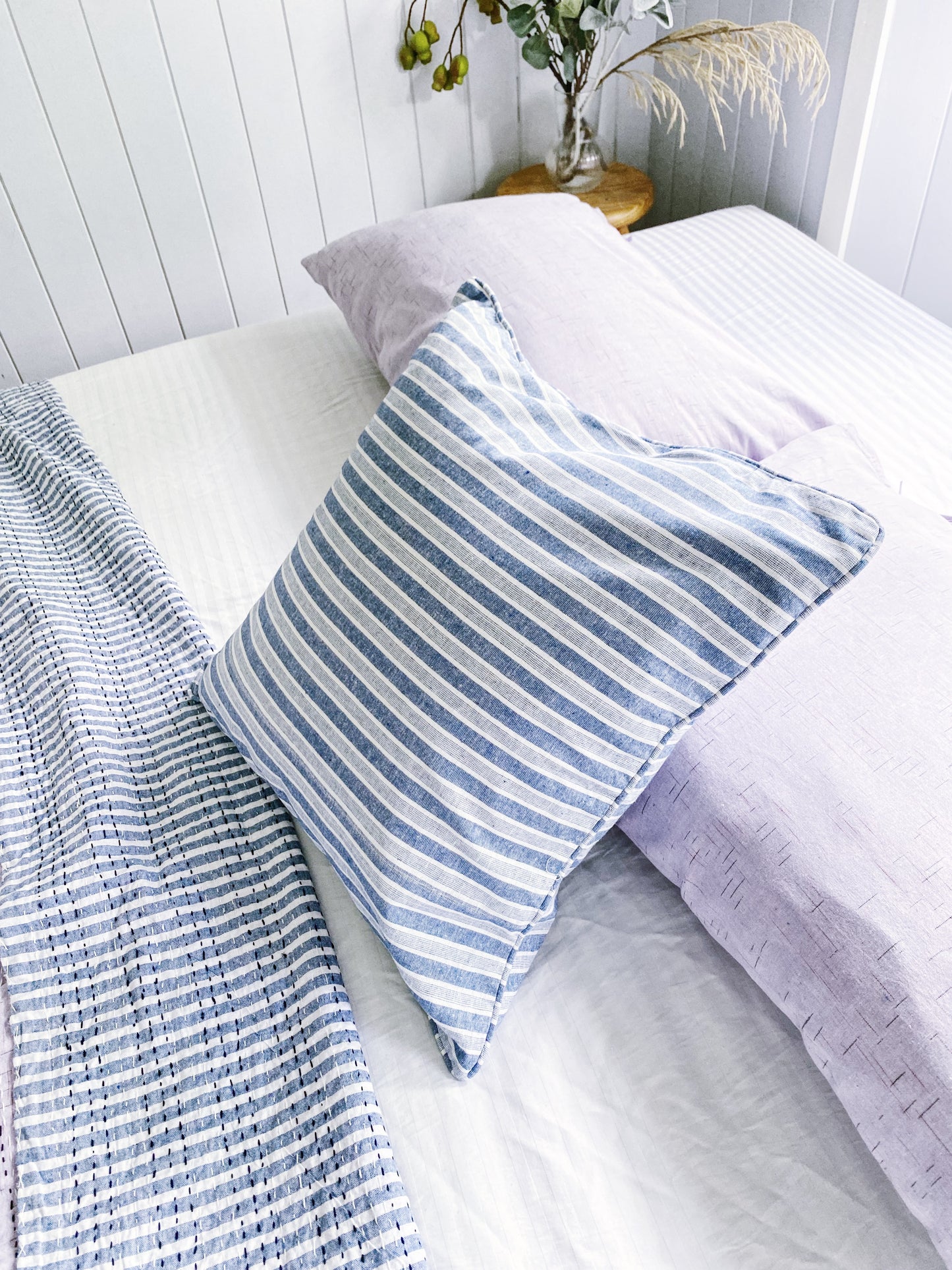 Cape Cod Stripes Cushion Cover