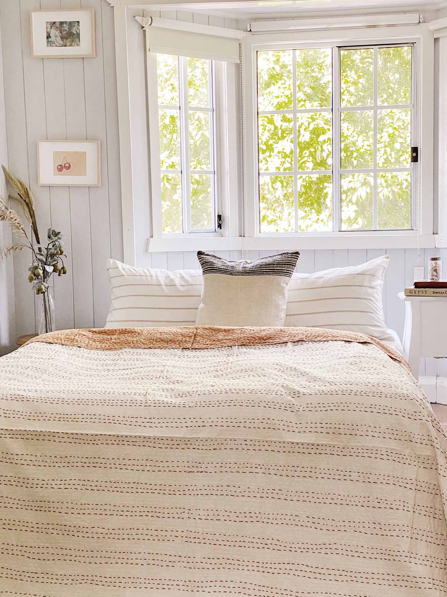 Sand Natural Handwoven Euro Cushion Cover