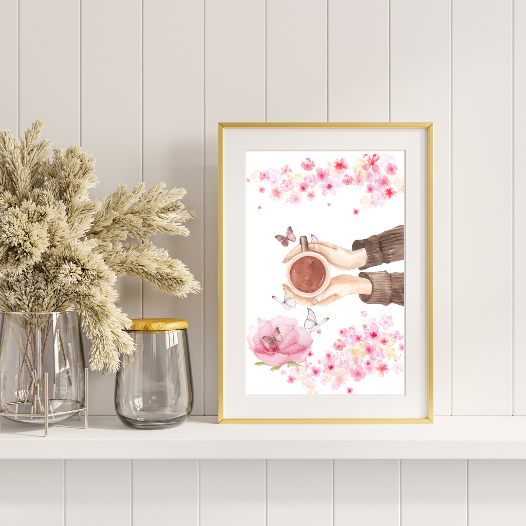 COFFEE IS A FEELING - DIGITAL PRINT ARTWORK