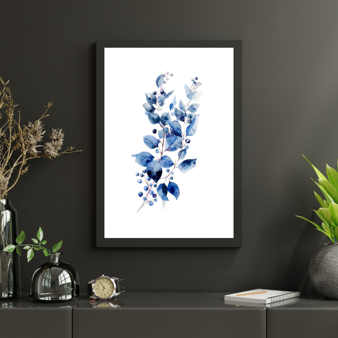 OLIVE INDIGO ARTWORK - DIGITAL PRINT