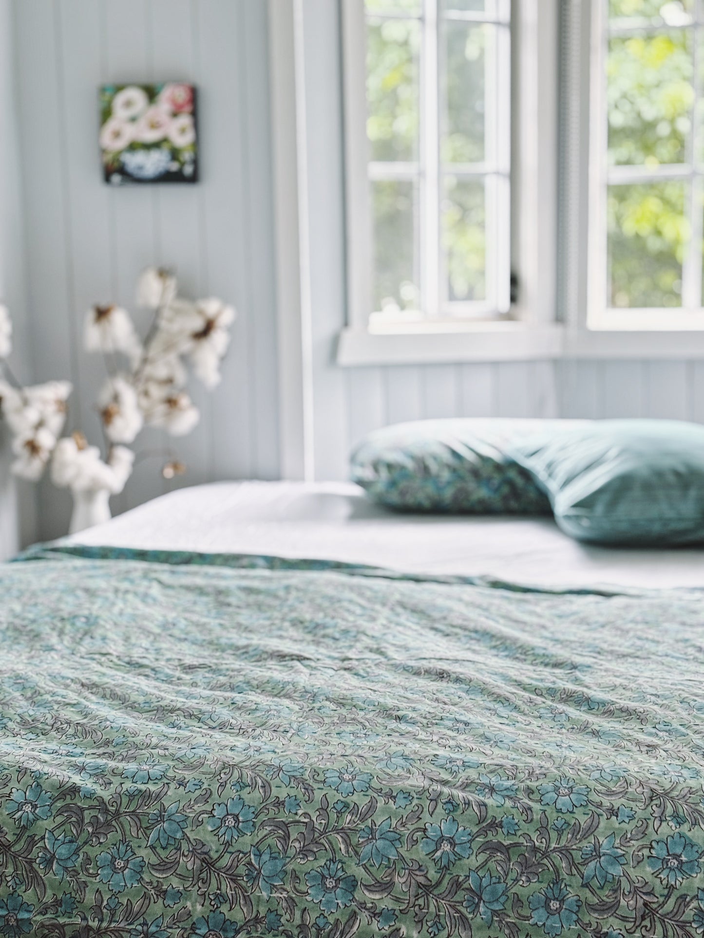 La Sunday Coastal Kantha Quilt