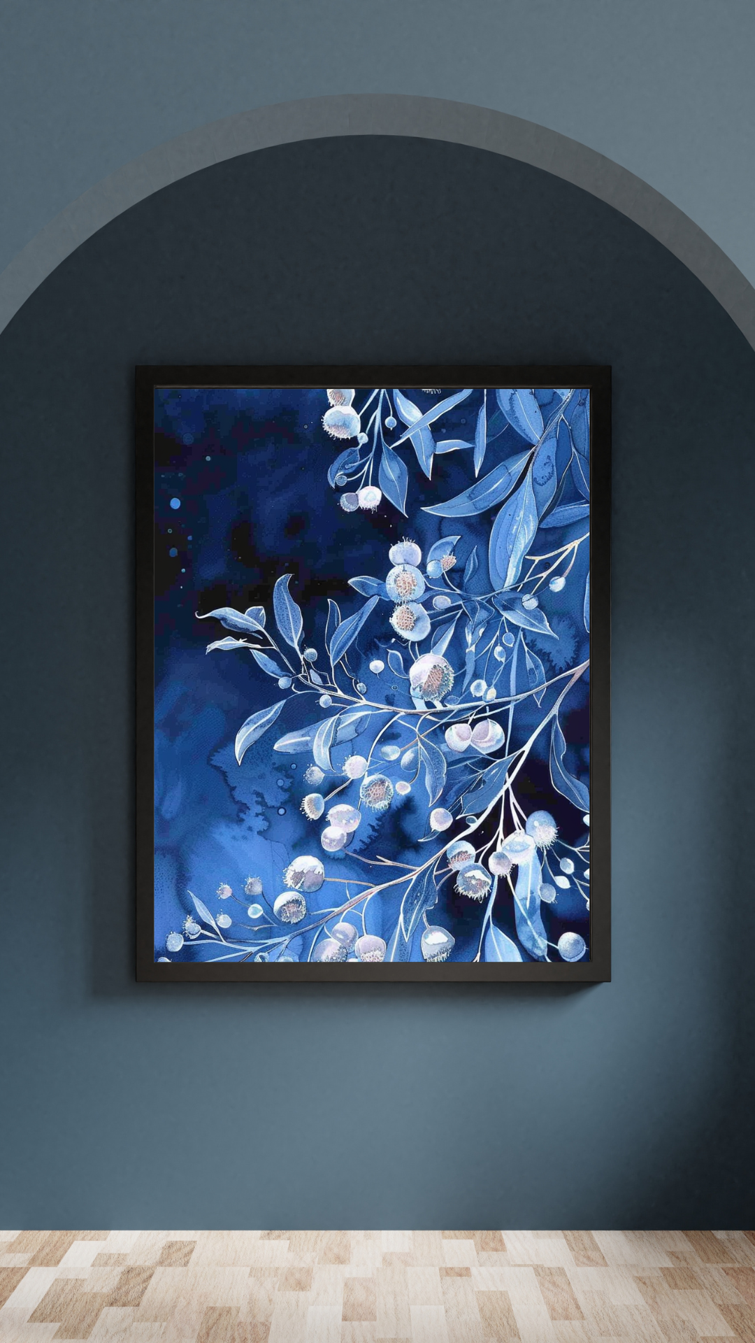 INDIGO GUMNUTS ARTWORK - DIGITAL PRINT