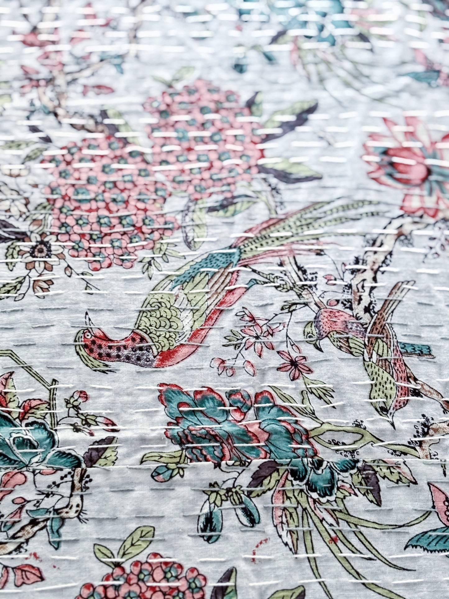 Gardiner Chinoiserie Kantha Quilt