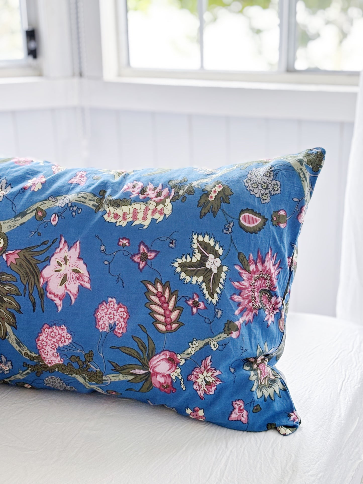 Coastal Heirloom Blue Jardin Kantha Quilt Bundle