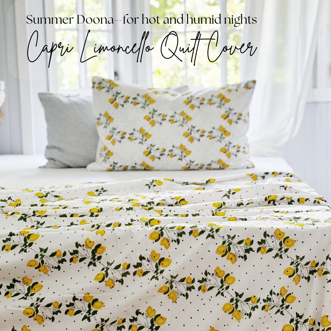 Capri Limoncello Quilt Cover