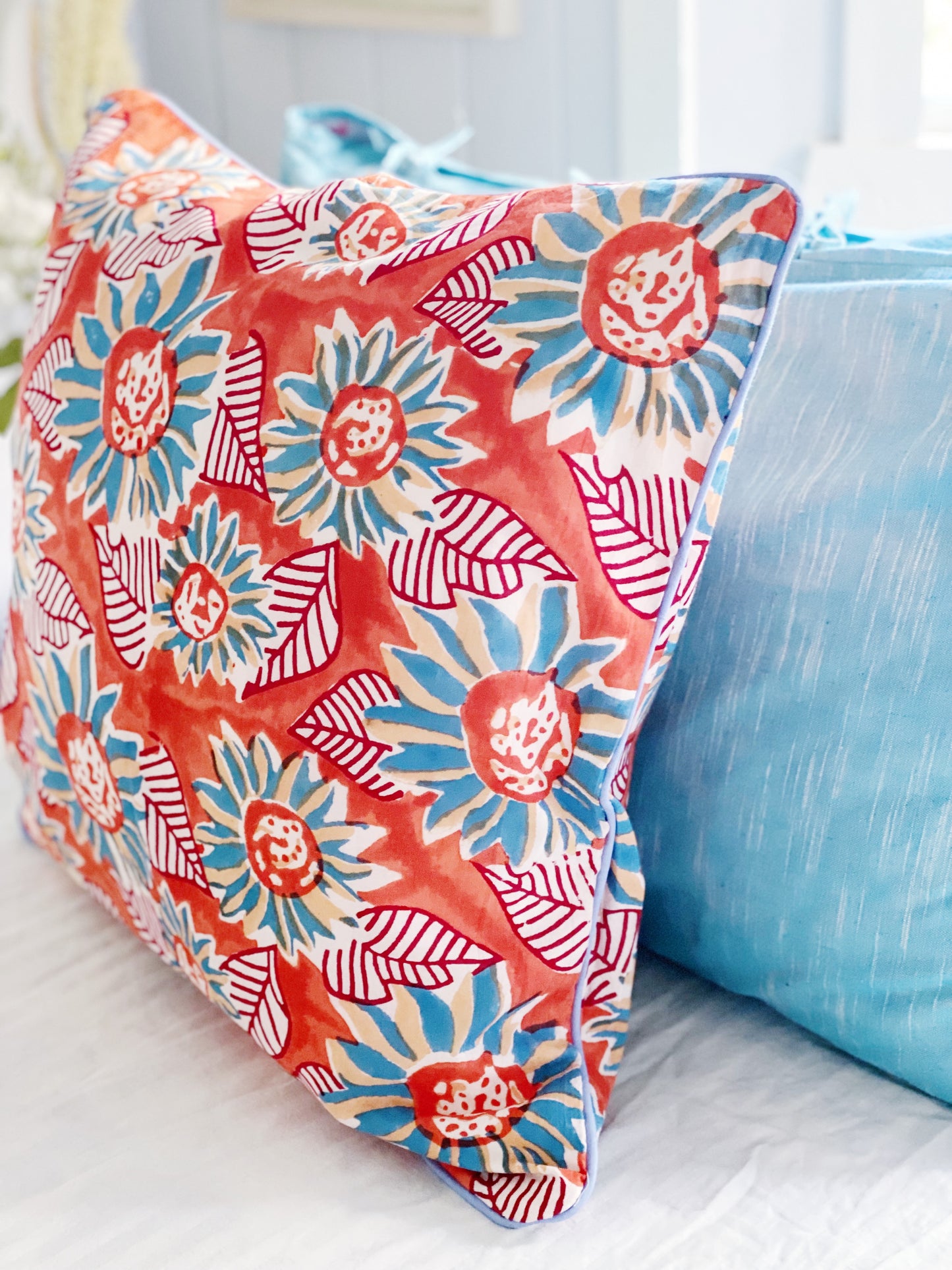 Positano Coastal Cushion Cover