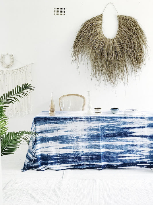 Bondi  Shibori Coastal Tablecloth