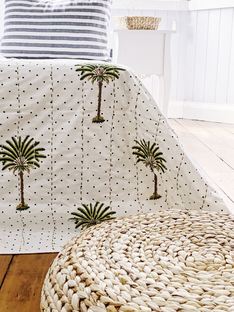 Graphite Bondi  Stripes Pillowcase