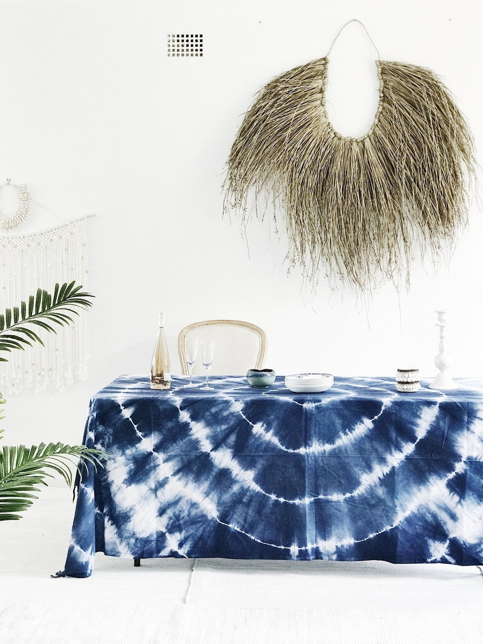Newport Shibori Tablecloth(140X200cm)