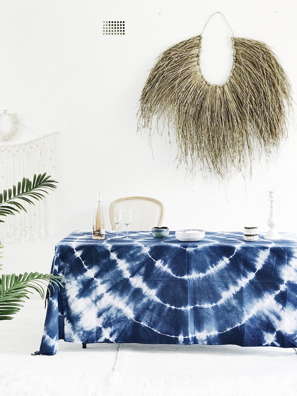 Newport Shibori Tablecloth(180X260cm)