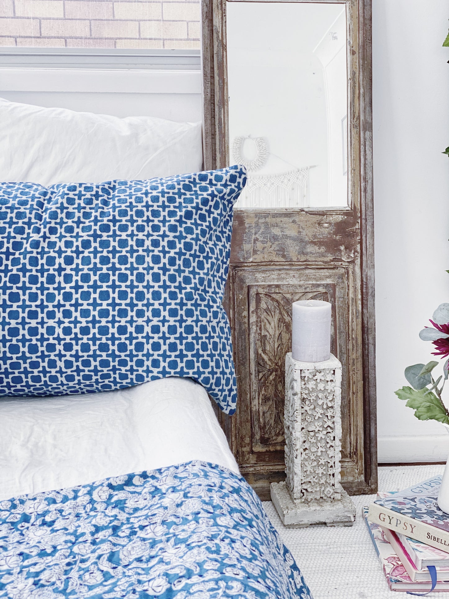 Indigo Hamptons Tic Toc Pillowcase