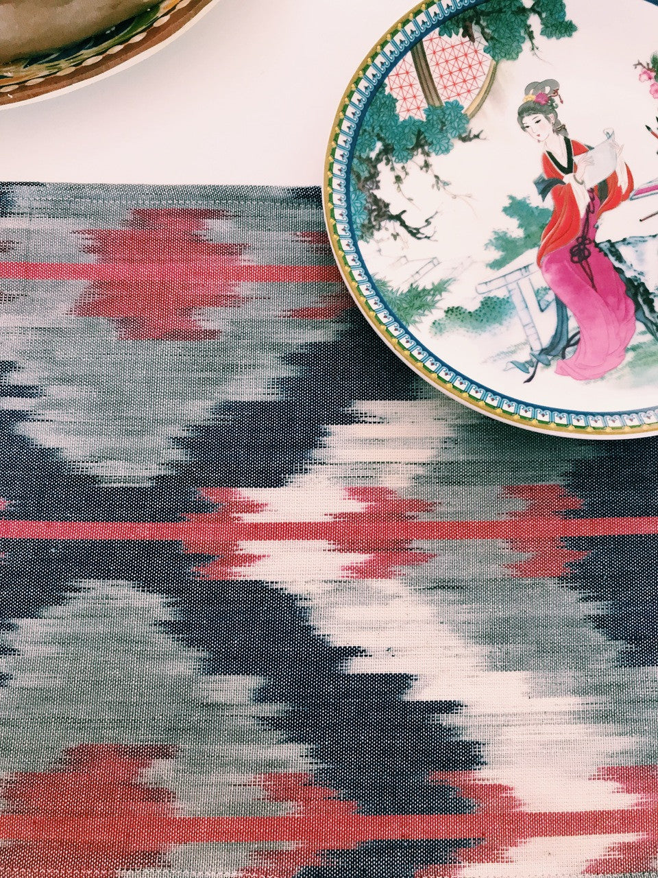 Sahara Ikat Table Runner