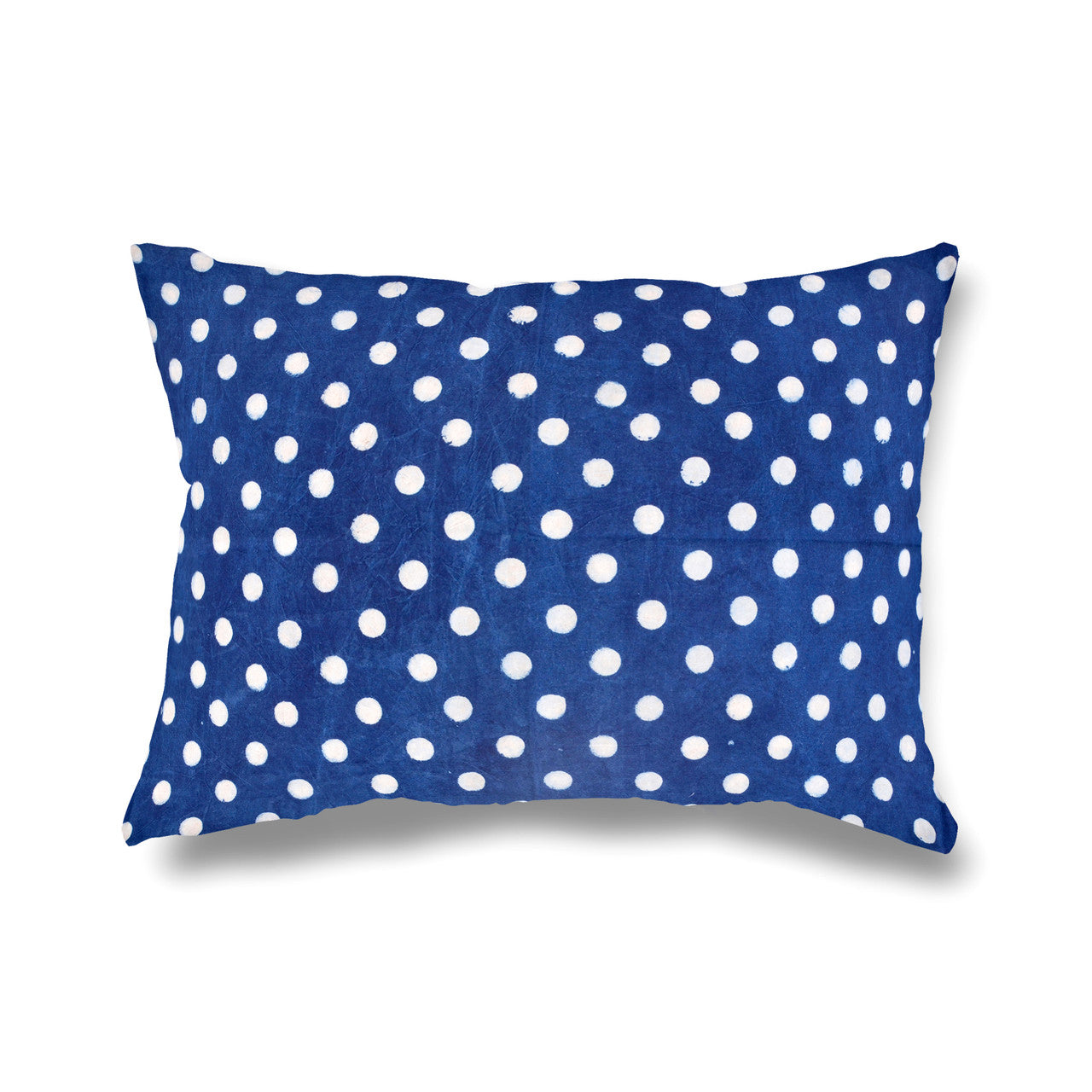 Indigo Moonlit Polka Dotty Hamptons Pillowcase