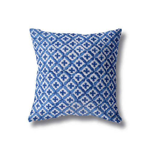 Indigo Moroccan Euro Cushion Cover