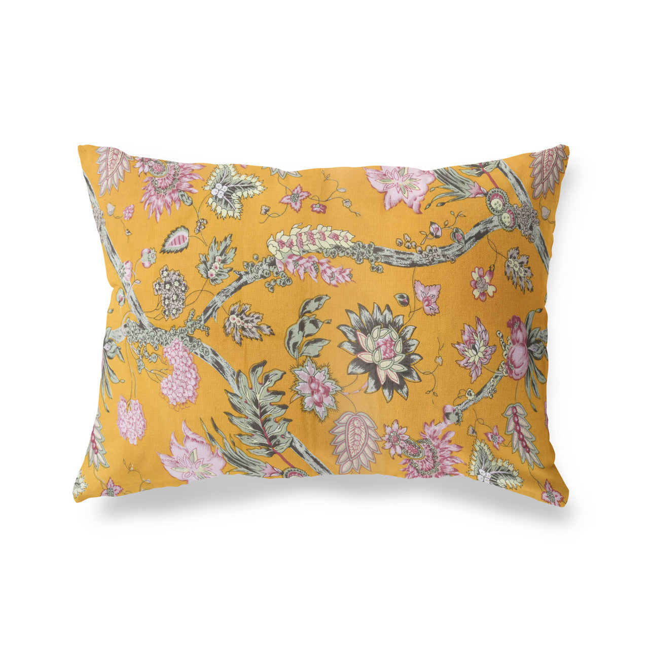 Mustard Jardin Pillowcase