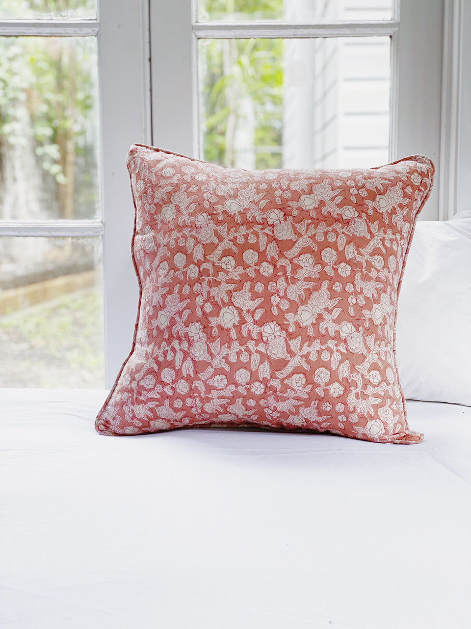 Desert Rose Euro Linen Cushion Cover