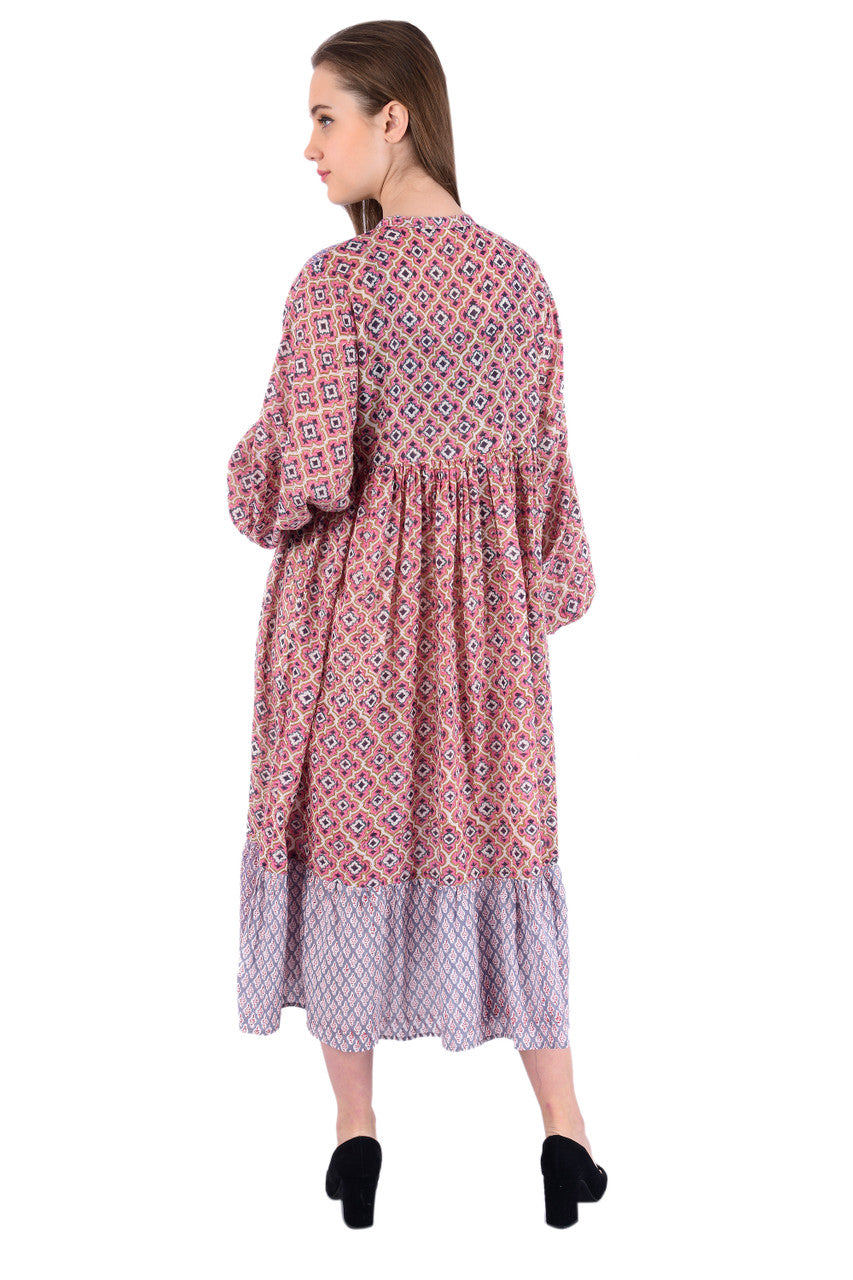 Amethyst Chintz dress-Large/Extra Large size