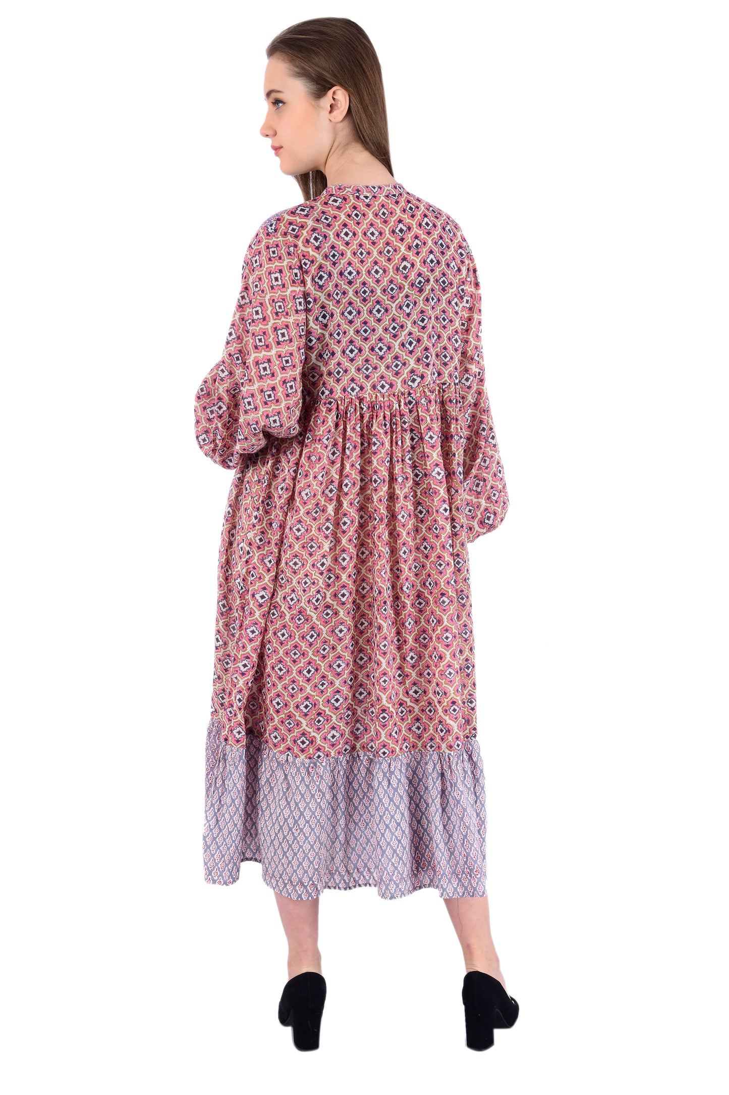 Amethyst Chintz dress-Small/Medium size