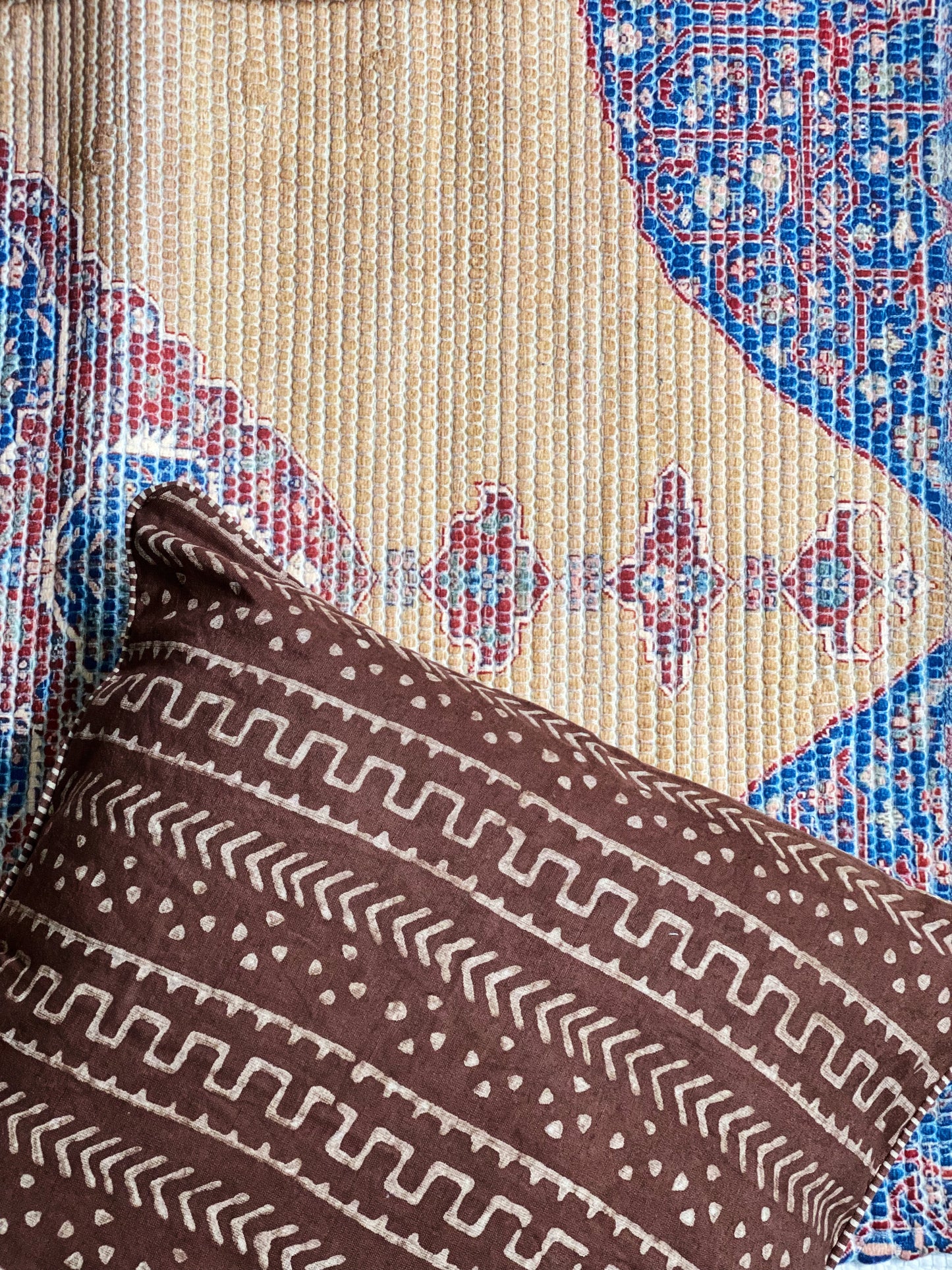 Tan Maple Linen Cushion Cover