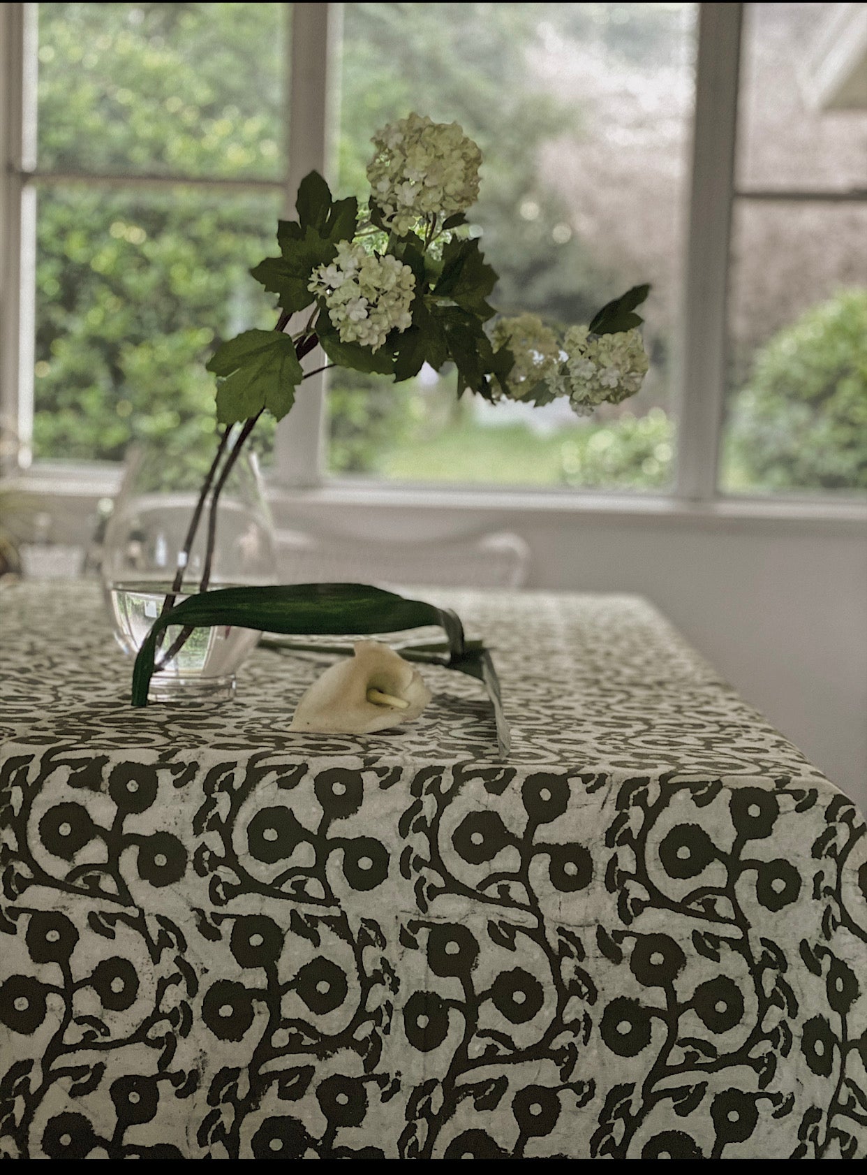 Sage Gumnuts Tablecloth - 150 X 220cm