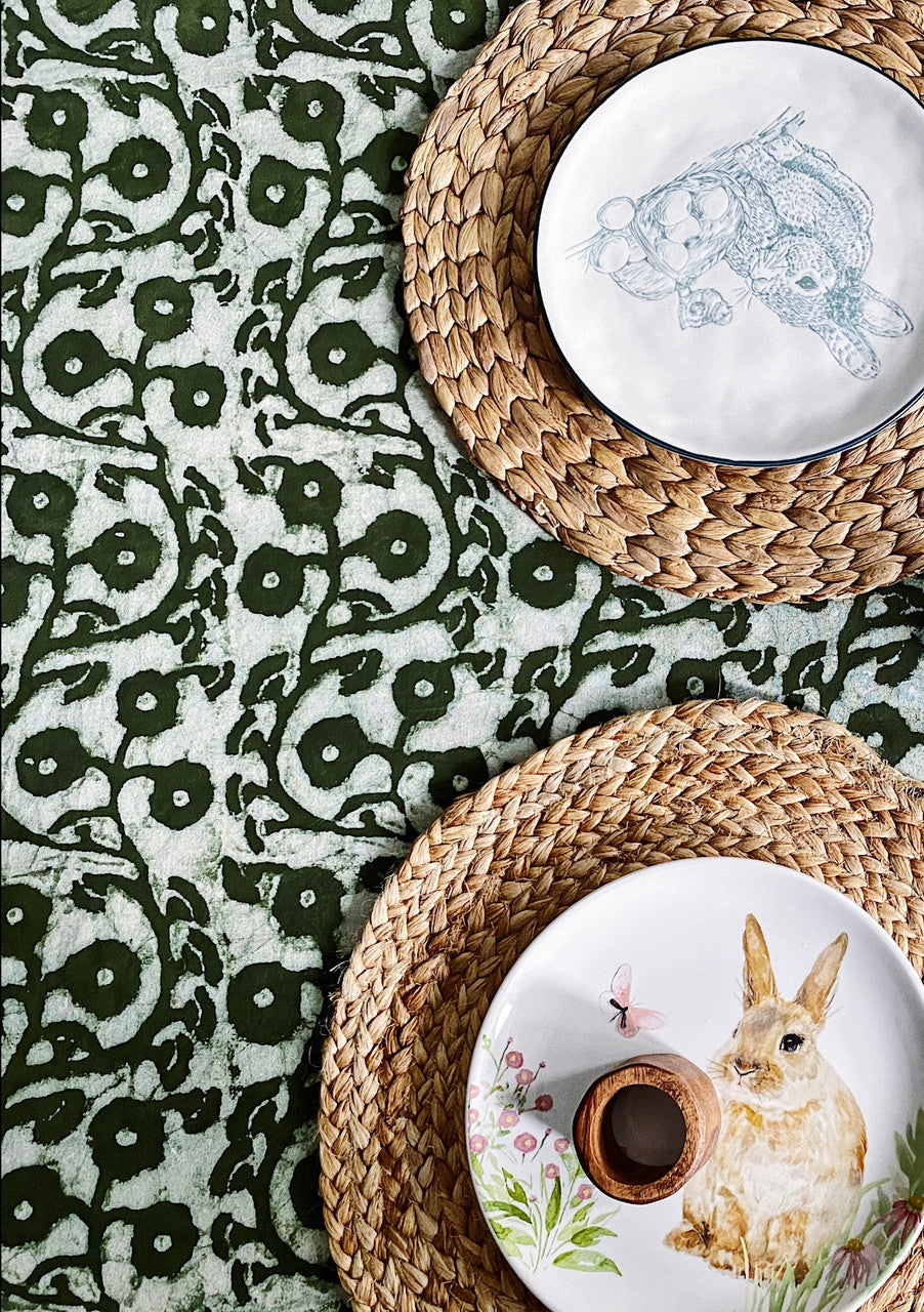 Sage Gumnuts Tablecloth - 180x275cm