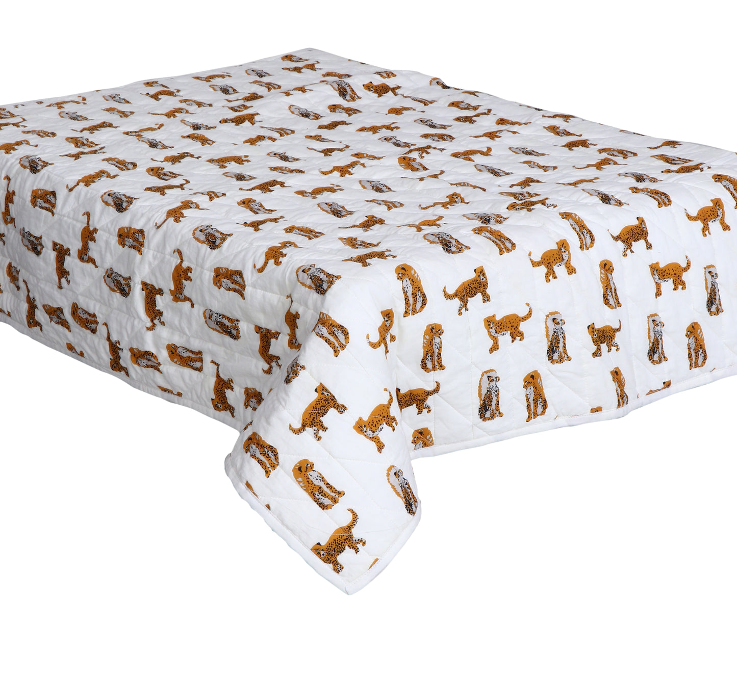 Sahara Leopard Baby Quilt