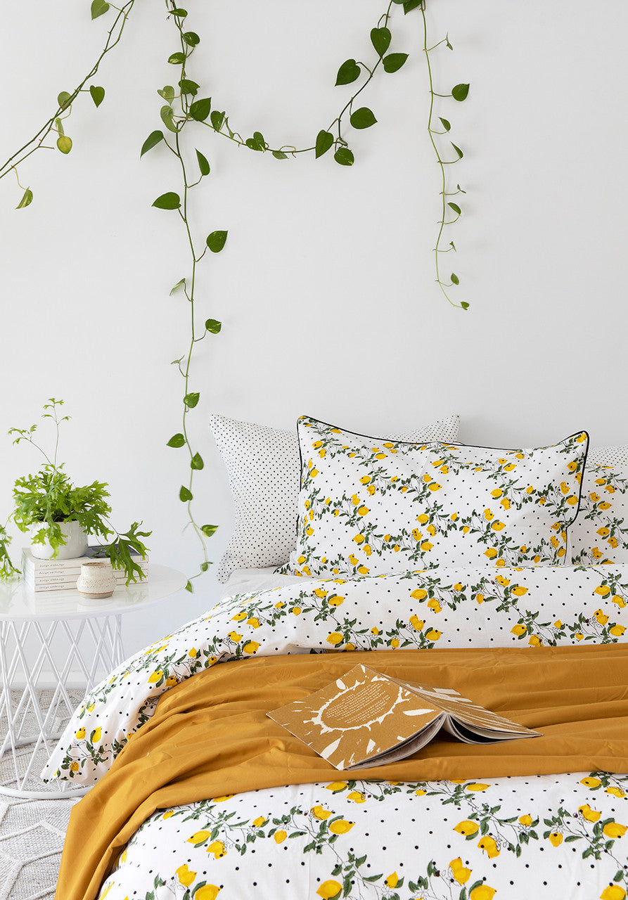Capri Limoncello Quilt Cover