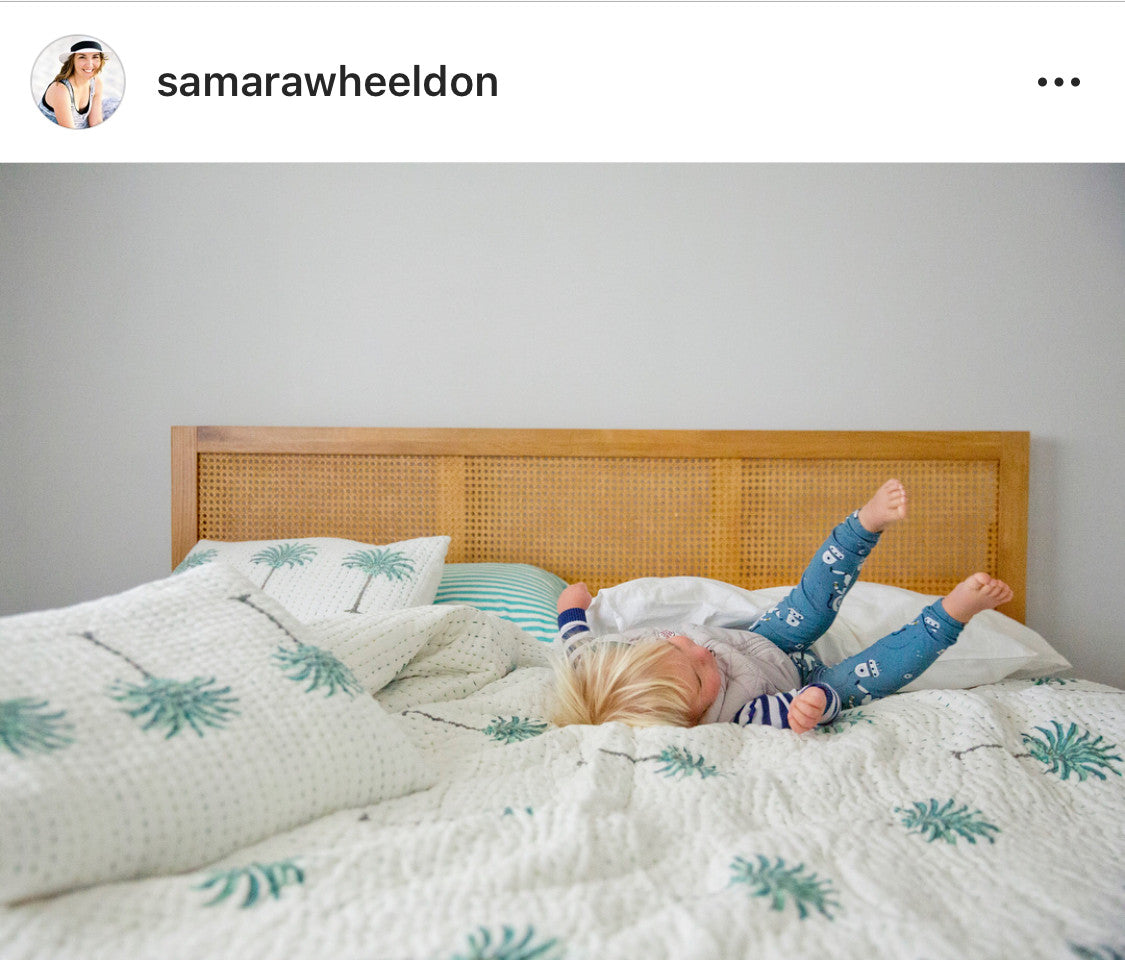 Tropical Palm Caribbean Quilt