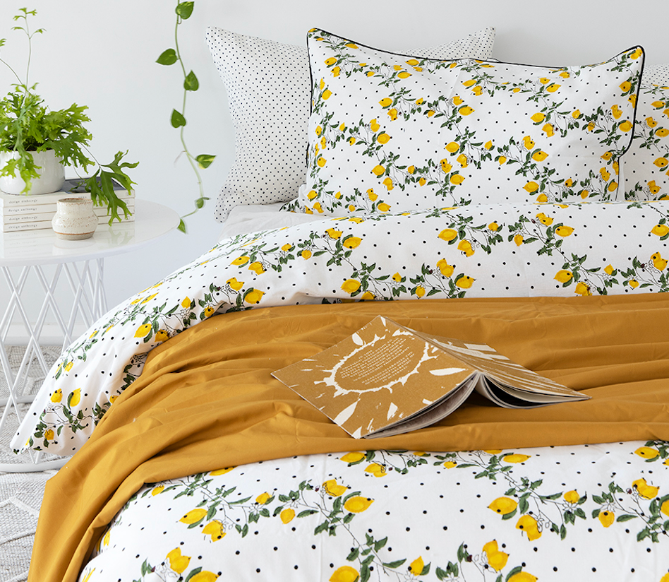 Capri Limoncello Quilt Cover