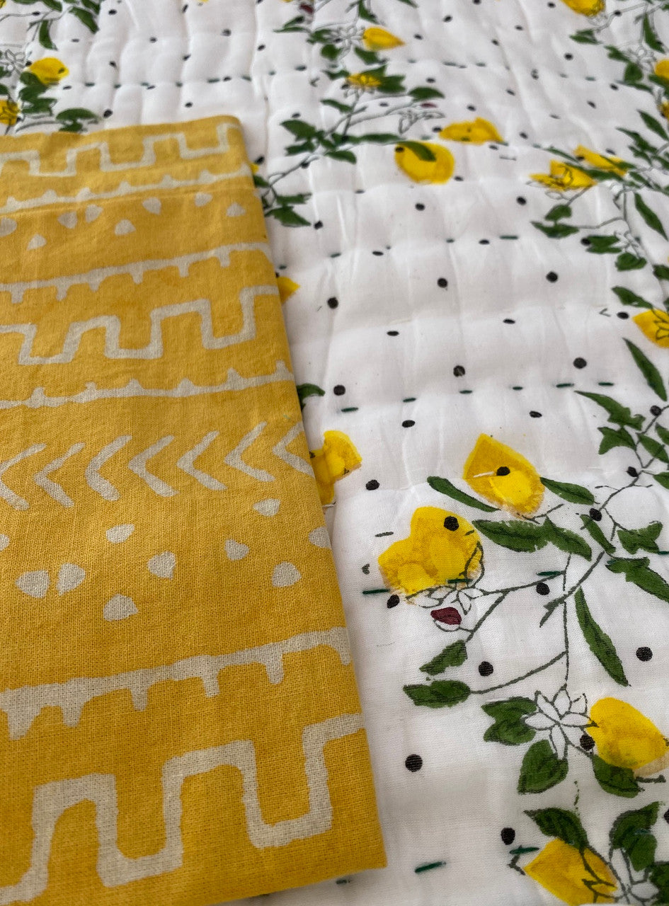 Mustard Citrine Pillowcase