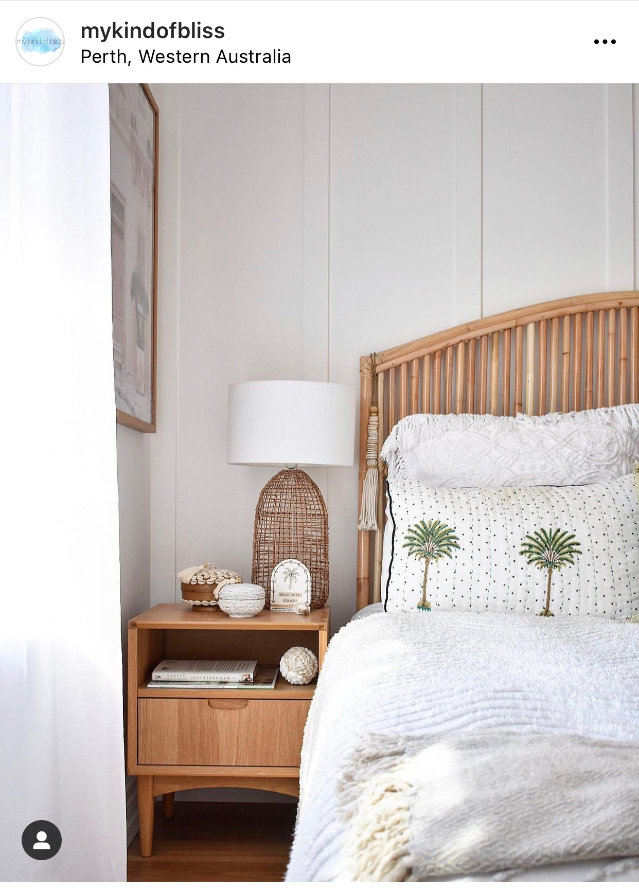 Polka Dot Palm Tree Quilted Pillowcase