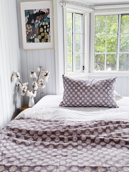 Vintage Mauve Pillowcase