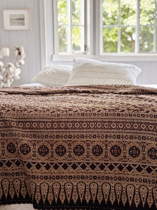 Dune Wabi Sabi Kantha Quilt