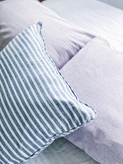 Coastal Blue St Barth Stripes Cushion Cover