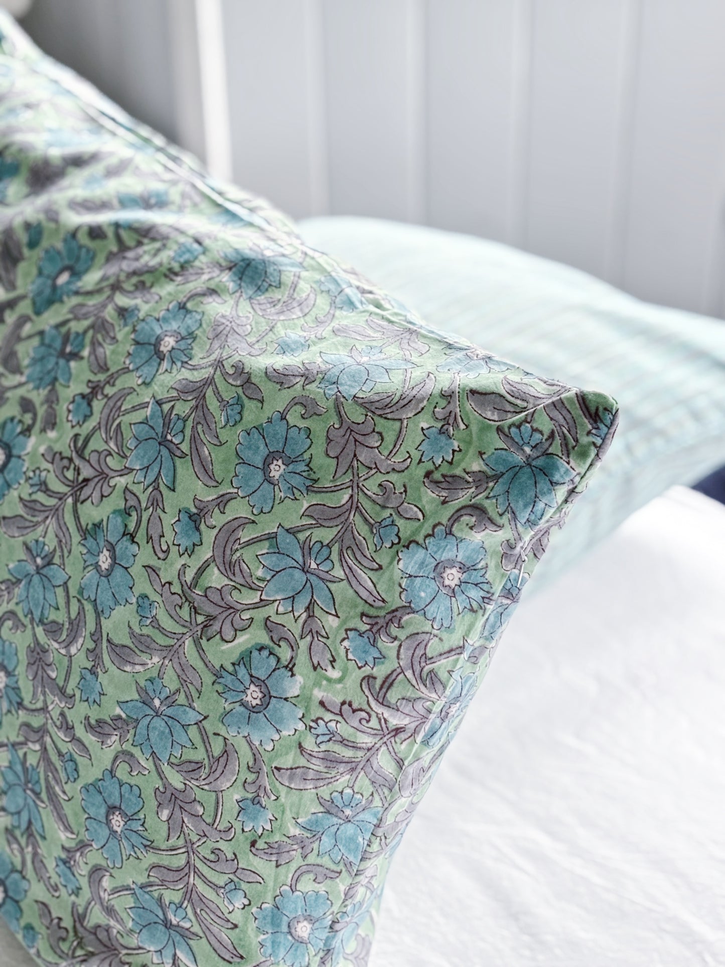Fleur Dream Pillowcase ~ Hand-Printed & Sustainably Made