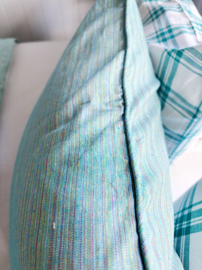 Sea Glass Stripe Cushion Cover