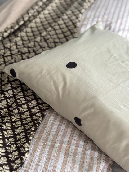 California Casual Polka Dot Pillowcase