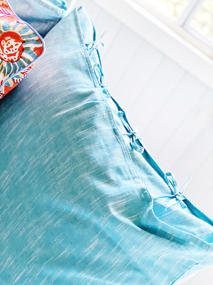 Mediterranean Blue Pillowcase