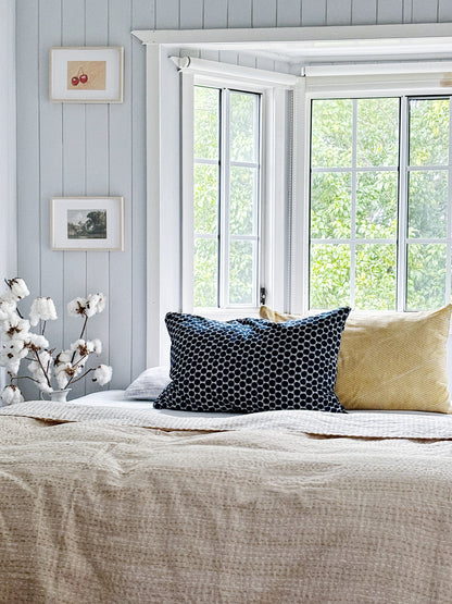 Indigo Hamptons Dots  Pillowcase