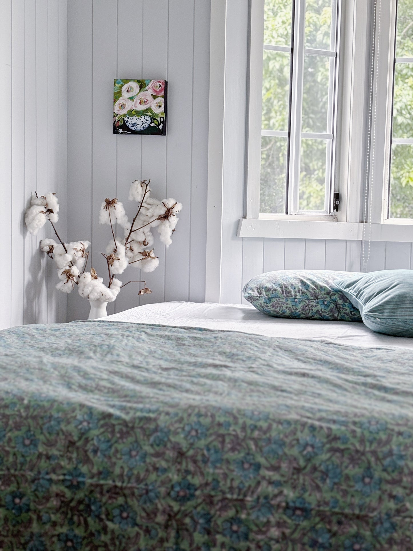 Fleur Dream Pillowcase ~ Hand-Printed & Sustainably Made