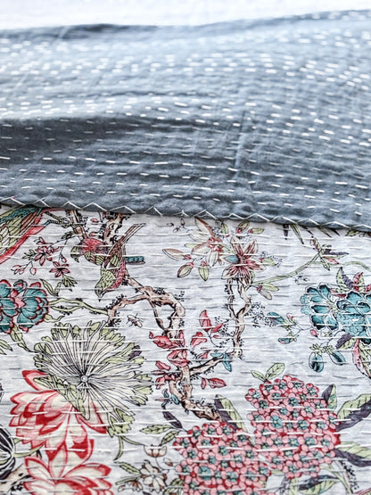 Gardiner Chinoiserie Kantha Quilt