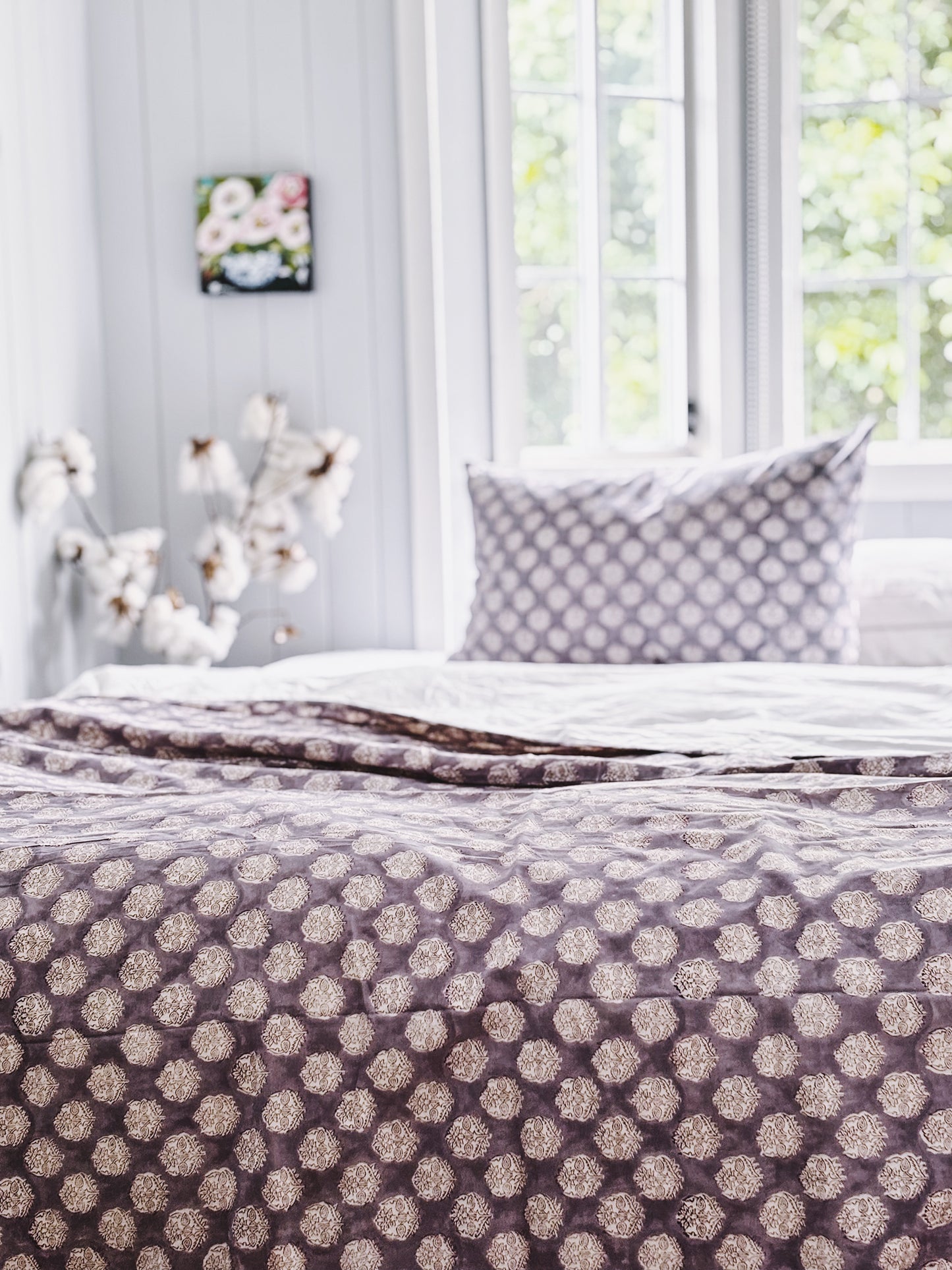 Vintage Mauve Pillowcase