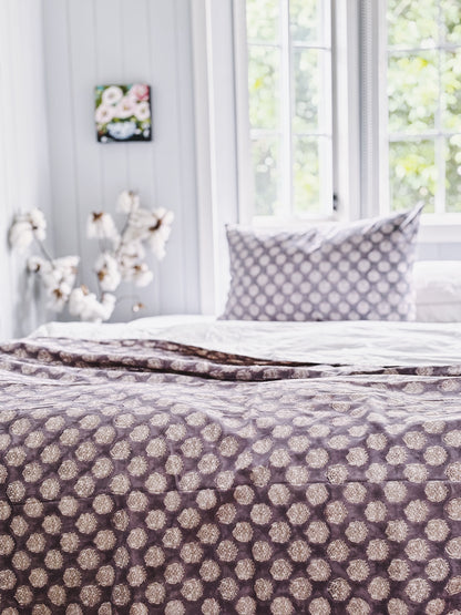 Vintage Mauve Pillowcase